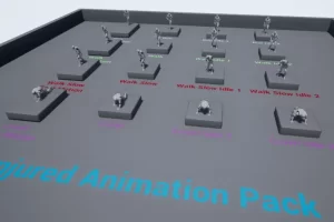 受伤动画包 Injured Animation Pack