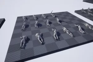 伤员行动动画 Wounded In Action Animations