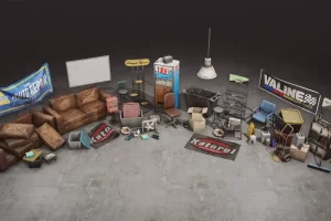 废弃维修车库 – 第3卷 – 销售与服务 Abandoned Service Garage – VOL.3 – Sales and Service