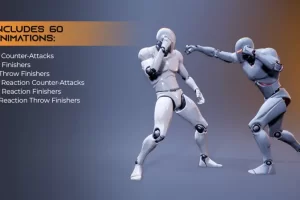 反击与终结技动画 – Counter & Finisher Animations