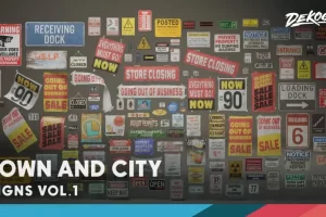 标识系统 第一辑——城镇与都市 Signage VOL.1 – Town and City