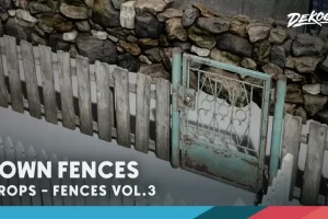 围栏 第三卷 – 城镇模块化组件 Fences VOL.3 – Town Modular