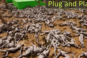 混沌战场 – 布娃娃尸体冻结与剔除 Chaos Battleground – Ragdoll Corpse Freezing & Culling