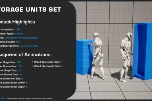存储单元套件 Storage Units Set
