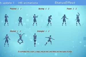 可爱动画 酷炫动作 KAWAII ANIMATIONS Cool Action