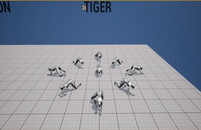 无声行走动画 Silent Walking Animations
