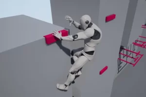 动作冒险攀岩动画包 Action Adventure Ledge Climbing Animation Pack
