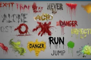 血渍涂装贴纸 第一卷 Decals of Paint Blood Acid Vol. 1
