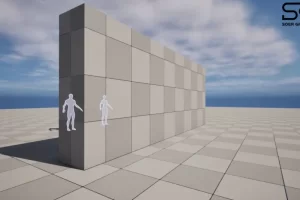 透过墙壁的后期材质 – Vision Through Wall Material