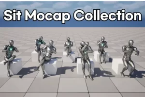 坐姿动作捕捉合集 – Sit Mocap Collection