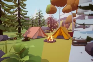 低多边形 四季自然 – Low Poly 4 Seasons Nature