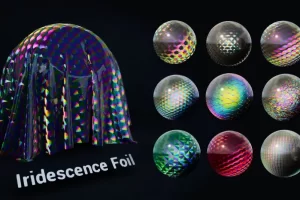 镭射幻彩箔材质 Foil Iridescent – For Substrate