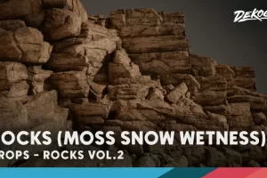 岩石 第二卷 – 雪、湿、苔藓 Rocks VOL.2 – Snow, Wetness, Moss