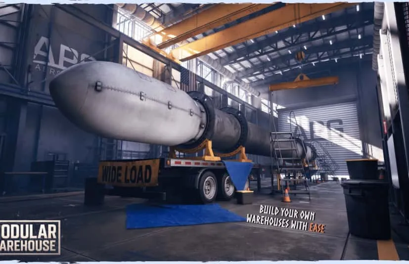 模块化仓库 - Modular Warehouse (Warehouse, Industrial Warehouse, Hangar, Factory, Warehouse)