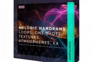 Basic Wavez Melodic Handpans 手碟采样包：融合模块合成的电子音色库