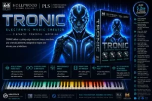 TRONIC电影感电子音源库：5.2GB免版税Kontakt音色