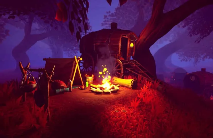 风格化环境魔法营地 - Stylized Environment Magic Camp - Stylized Nature Fantasy