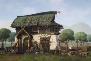 风格化维京小屋 Stylized Viking Hut