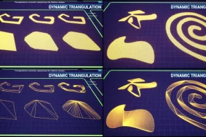 动态网格编辑器运行插件 Dynamic Triangulation