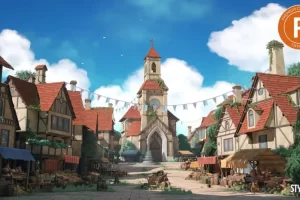 风格化的中世纪市场包 Stylized Medieval Market Fatpack