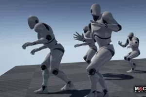 动作捕捉动画包 – Scared – MoCap Animation Pack