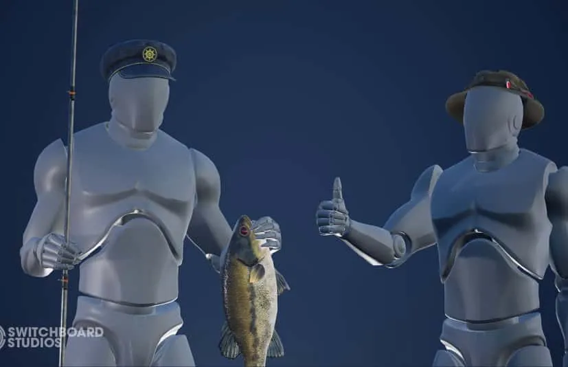 带动画的淡水鱼包 - Freshwater Fish Pack with Animations