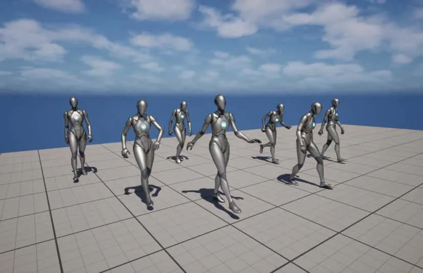 高质量动画:跑酷、步行与跑步 - High-Quality Animations Parkour