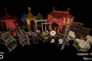 中世纪战争营地装备（战争营道具，中世纪道具） – [Nanite] Medieval War Camp Kit (War Camp Props, Medieval Props)