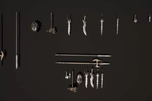 中世纪道具武器近战武器 – Kamo-Prop Weapon Melee Weapons