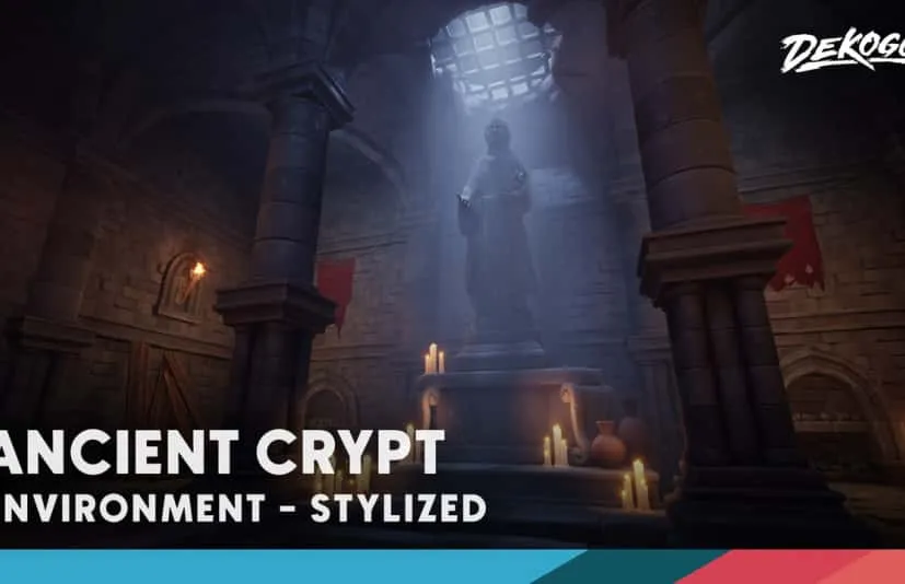 风格化的古代地下室 - Stylized Ancient Crypt