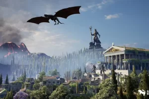 古希腊奇幻超级包 Ancient Greek Fantasy Megapack ( Volcano, Dragon )