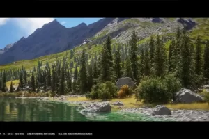 阿尔卑斯山地形 – Alpine Landscape