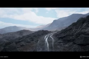 激光雷达沙漠景观 – LiDAR DESERT LANDSCAPE