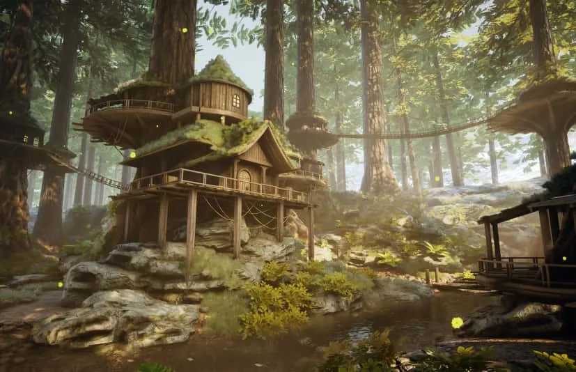 幻想森林村庄套件 - Fantasy Forest Village Kit