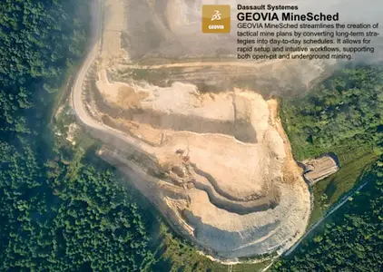 Dassault Systemes GEOVIA MineSched 2026 R1 v9.11