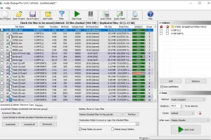 Audio Dedupe 6.3.0.1：智能识别重复歌曲与相似音乐文件