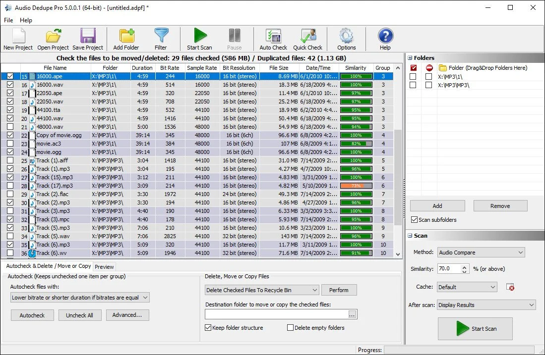 MindGems Audio Dedupe Professional 6.3.0.1