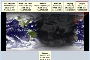 地球时间 EarthTime 6.33.7——全球时钟与卫星云图软件