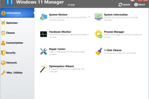 Yamicsoft Windows Manager 2.4 多语言版：优化修复Win11利器