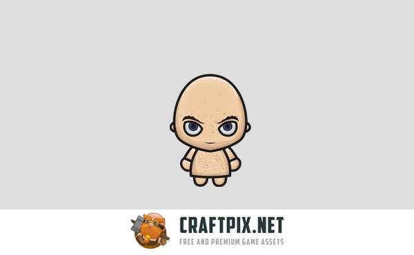 Warrior 4-direction Character Sprites