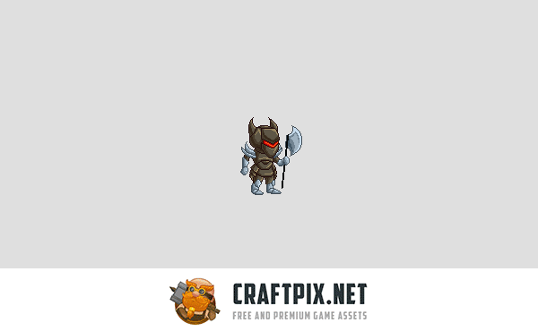 2D Pixel Art Evil Monster Sprites