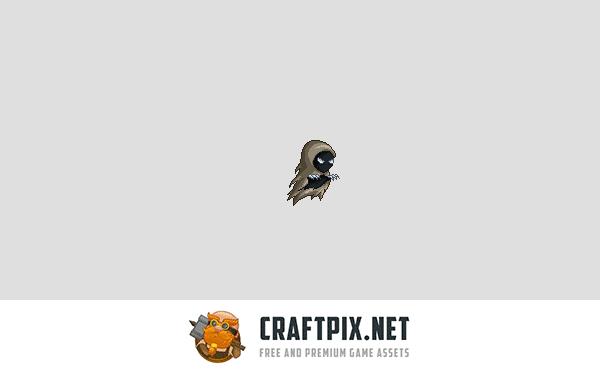 2D Pixel Art Evil Monster Sprites