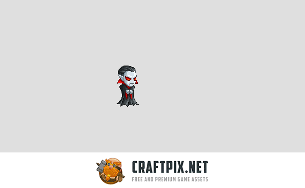 2D Pixel Art Evil Monster Sprites