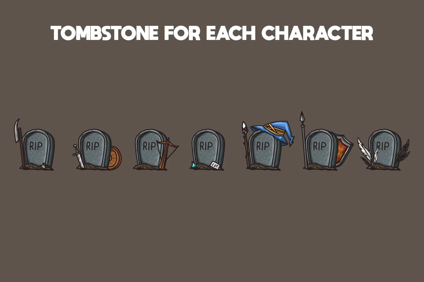 2D Fantasy People Warrior Character Sprites