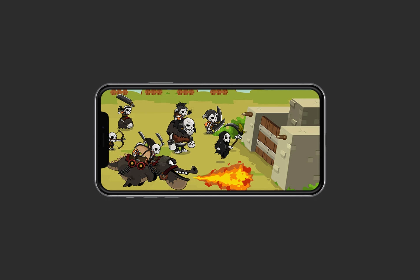 6 Skull Game Character Sprites Pack