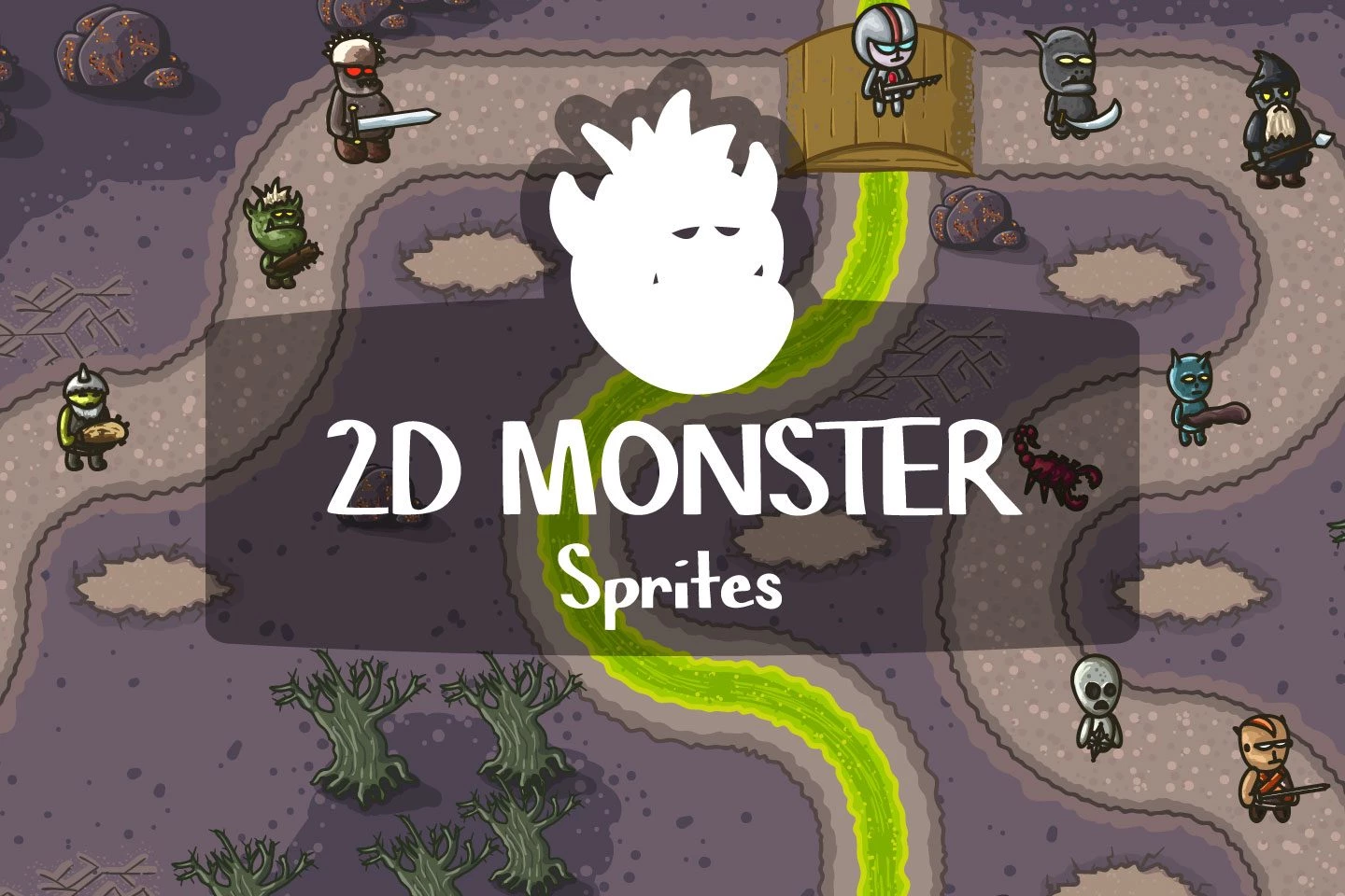 2D Monster Sprites