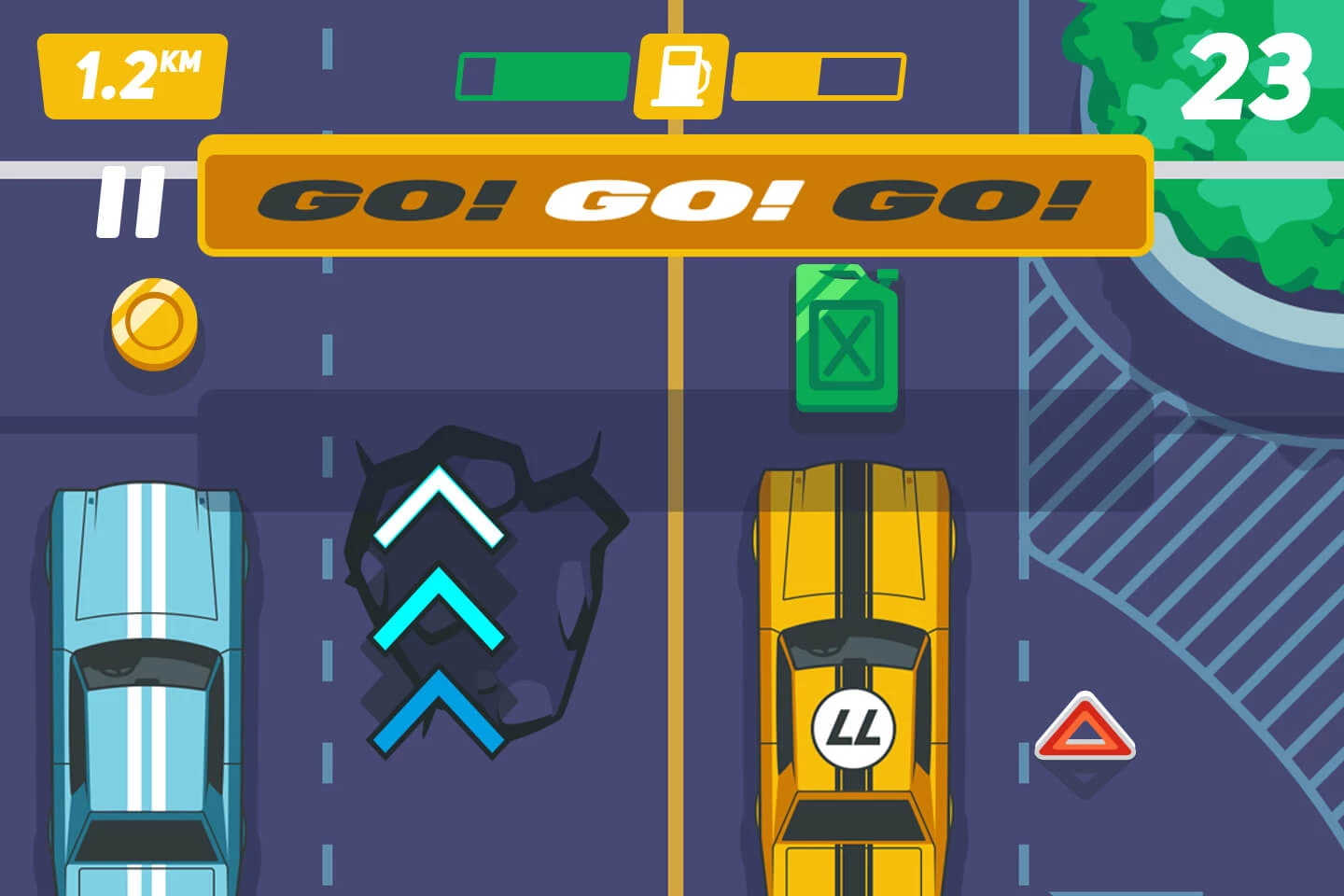 Cars Racing 2D Game Kit