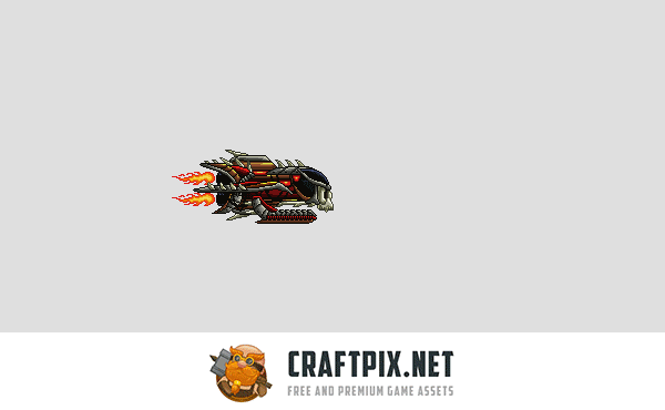 Pixel Art Space Pirates 2D Game Sprites