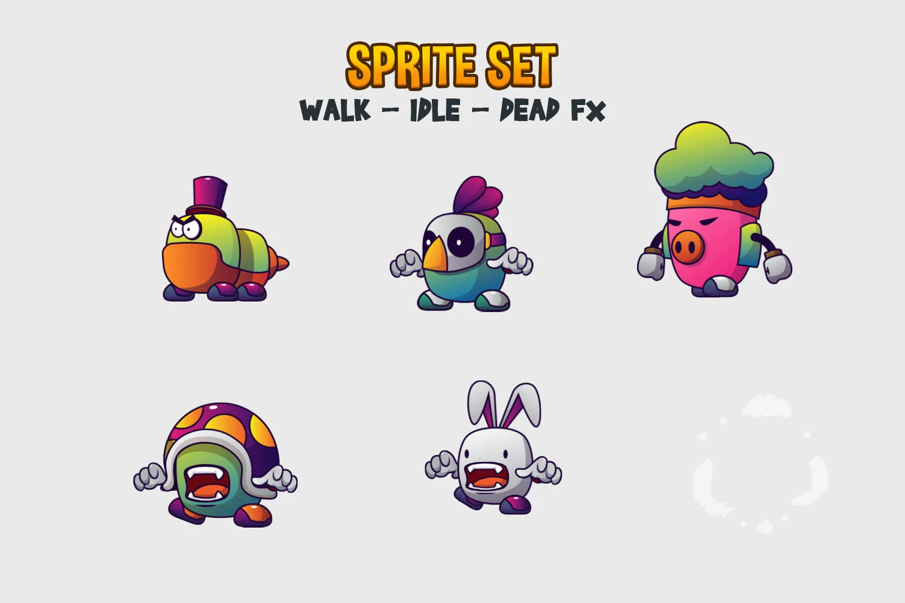Monster Enemy Character Pack