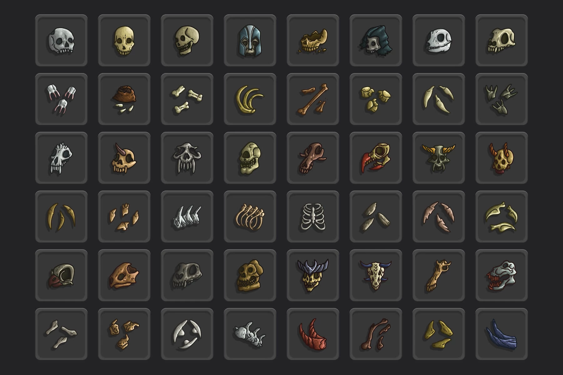 Skull and Bone RPG Icons
